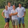 Fiona Pocok, Chris Cracknell, Pale Nonu and Mark Mapletoft at the FRN 7s