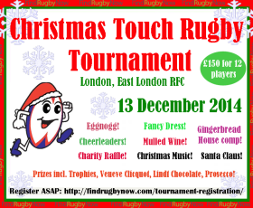 Christmas Touch Rugby Tournament-13 December 2014
